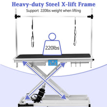 Load image into Gallery viewer, Unovivy Electric Dog Grooming Table for Large Dogs, Heavy-Duty X