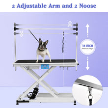 Load image into Gallery viewer, Unovivy Electric Dog Grooming Table for Large Dogs, Heavy-Duty X