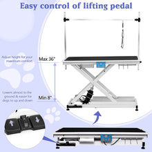 Load image into Gallery viewer, Unovivy Electric Dog Grooming Table for Large Dogs, Heavy-Duty X