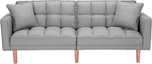 Load image into Gallery viewer, Futon Sofa Bed Convertible Sofa