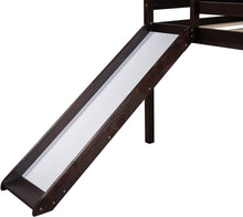 Load image into Gallery viewer, Twin Size Loft Bed with Slide