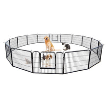 Load image into Gallery viewer, Portable Folding 16 Panel Dog Fence