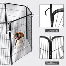 Load image into Gallery viewer, Portable Folding 16 Panel Dog Fence