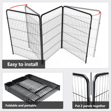 Load image into Gallery viewer, Portable Folding 16 Panel Dog Fence