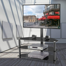 Load image into Gallery viewer, Height Adjustable TV Stand for 65 inch TV