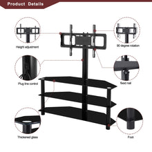 Load image into Gallery viewer, Height Adjustable TV Stand for 65 inch TV