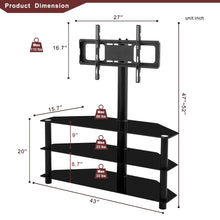 Load image into Gallery viewer, Height Adjustable TV Stand for 65 inch TV