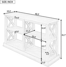 Load image into Gallery viewer, Sideboard Side Table Cabinets Console Table with 3-Tier