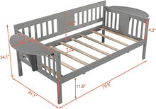 Load image into Gallery viewer, Wooden Daybed Frame