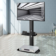 Load image into Gallery viewer, Height and Angle Adjustable TV Stand for 55" TV