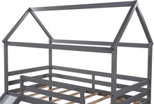 Load image into Gallery viewer, Twin Size Loft Bed with Slide