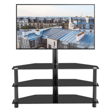 Load image into Gallery viewer, Height Adjustable TV Stand for 65 inch TV