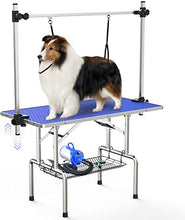 Load image into Gallery viewer, 46&quot; Dog/Pet Grooming Table Blue
