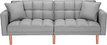 Load image into Gallery viewer, Futon Sofa Bed Convertible Sofa
