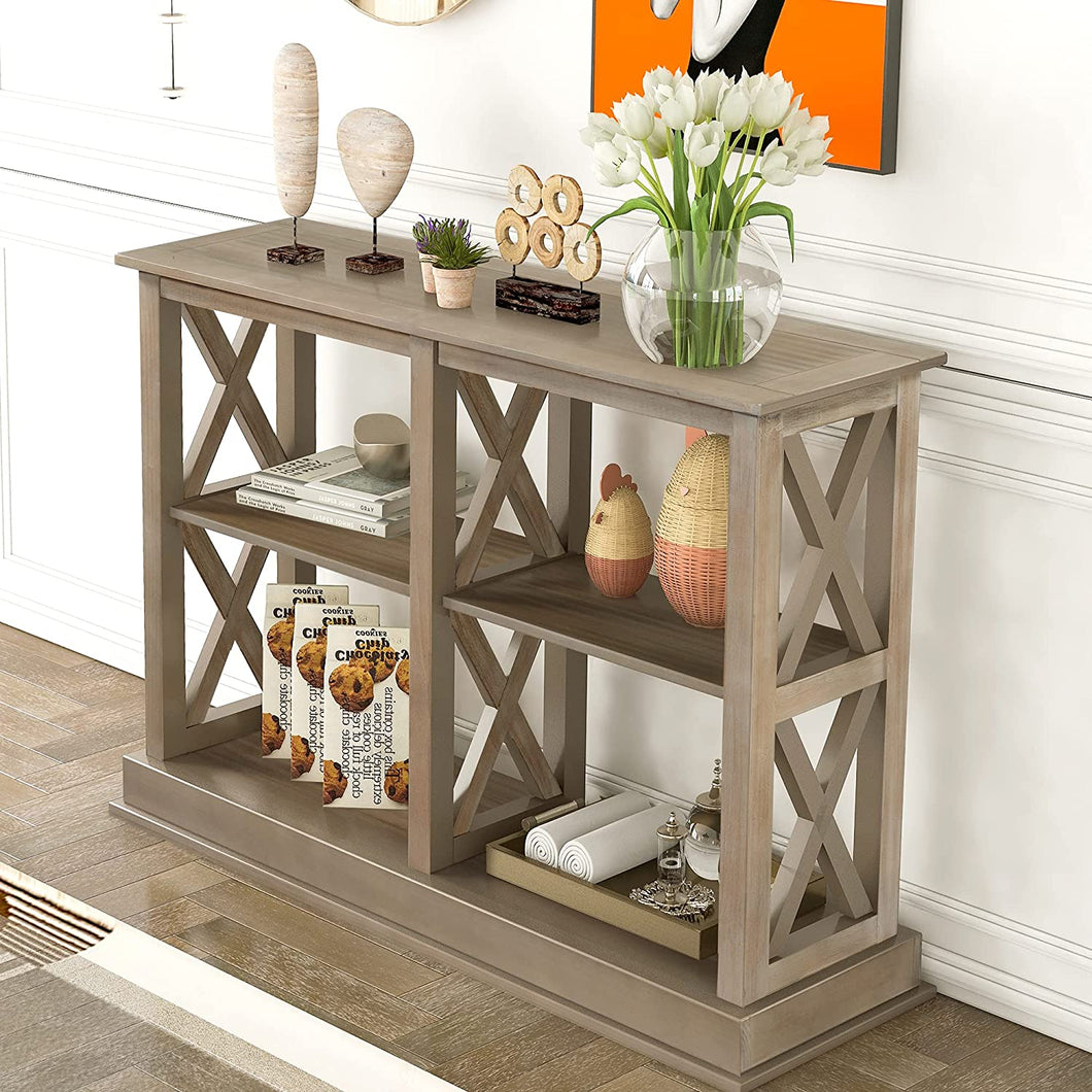 Sideboard Side Table Console Table White Washed