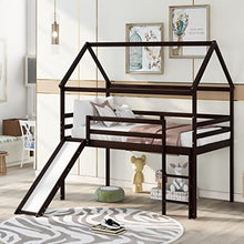 Load image into Gallery viewer, Twin Size Loft Bed with Slide
