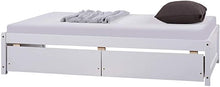 Load image into Gallery viewer, Twin Bed with Storage Drawers White
