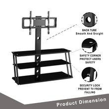 Load image into Gallery viewer, Height Adjustable TV Stand with Mount
