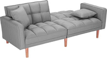 Load image into Gallery viewer, Futon Sofa Bed Convertible Sofa
