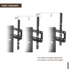 Load image into Gallery viewer, Height and Angle Adjustable TV Stand for 55&quot; TV
